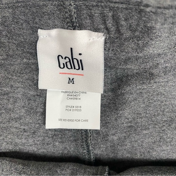 Cabi Gray Skirted M’Leggings Size Medium Athleisure Pickleball Gym - Picture 9 of 11